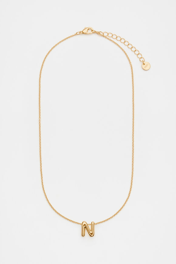 Bubble Letter Necklace  N  hi-res