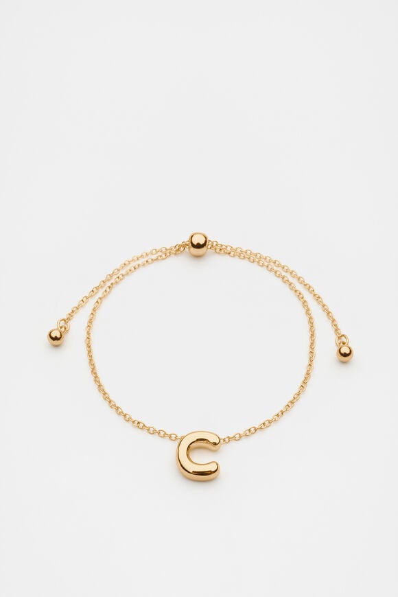 Bubble Letter Bracelet  C  hi-res