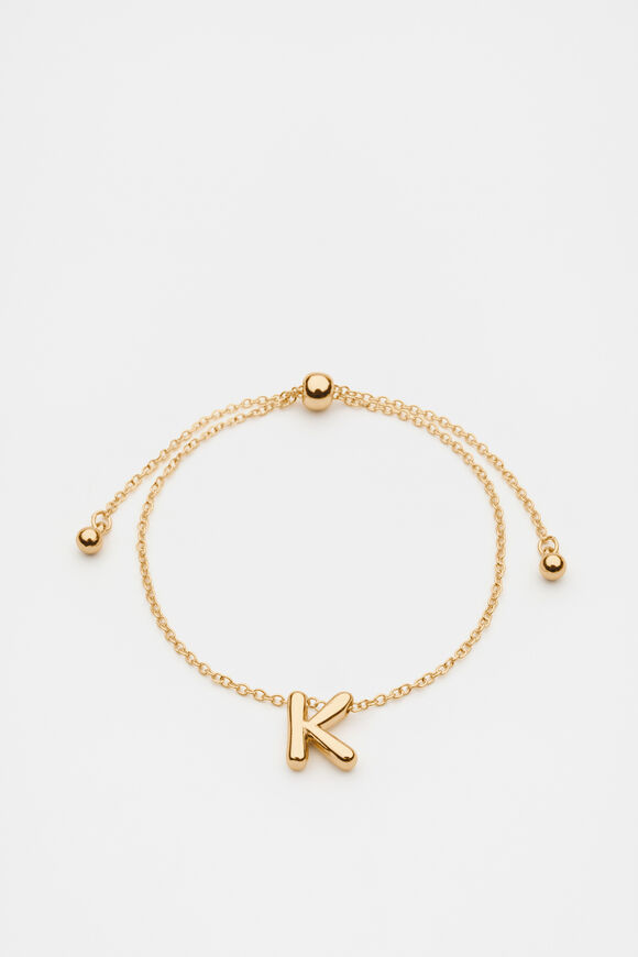 Bubble Letter Bracelet  K  hi-res