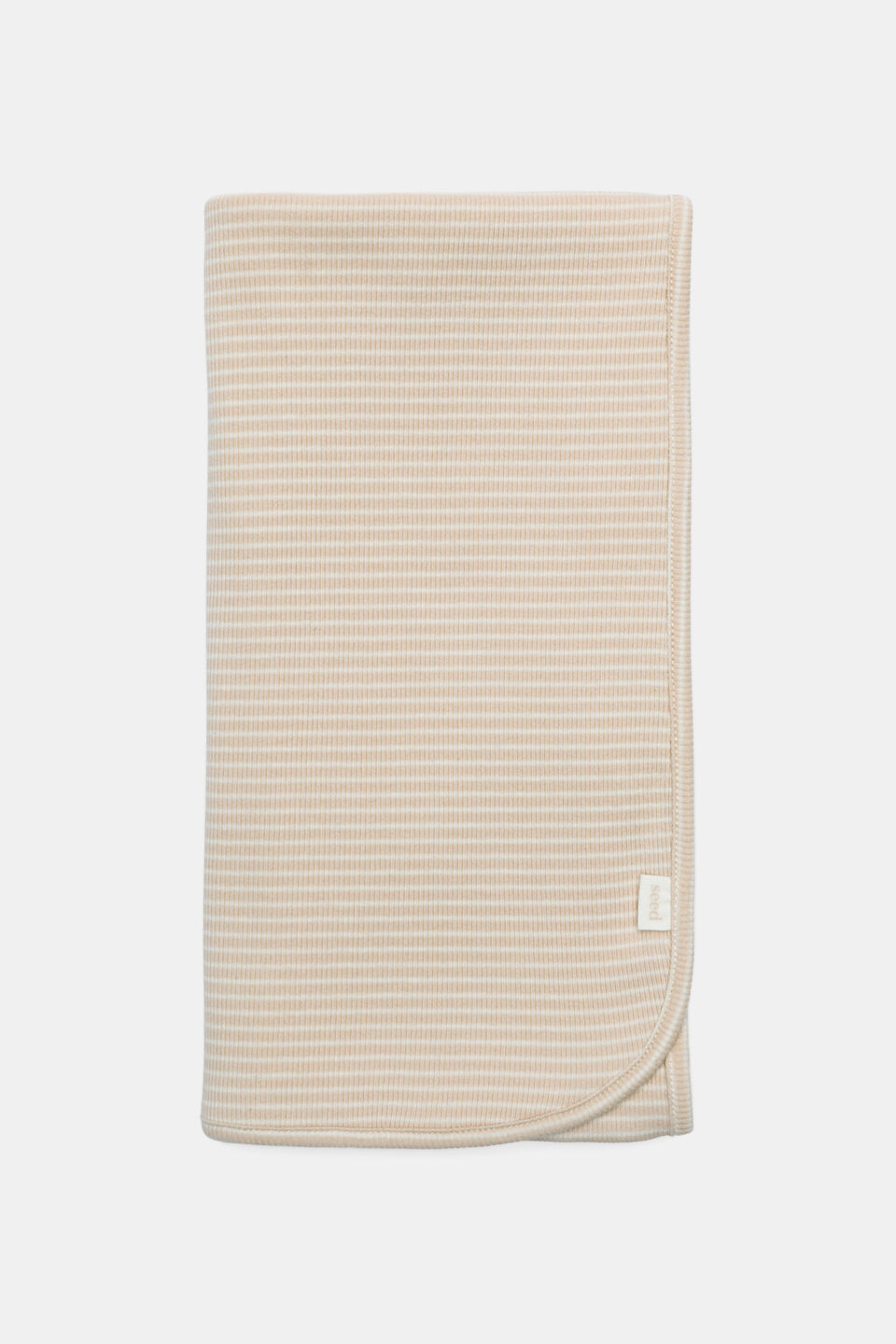 Core Rib Logo Wrap  Sand Stripe