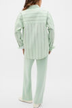 Poplin Classic Shirt  Soft Moss Stripe  hi-res
