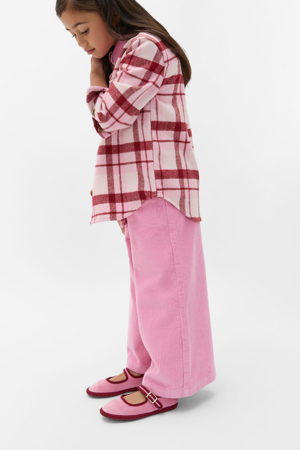 Velvet Mary Jane  Candy Pink Multi