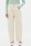 Relaxed Barrel Jean  Coconut Cream  hi-res