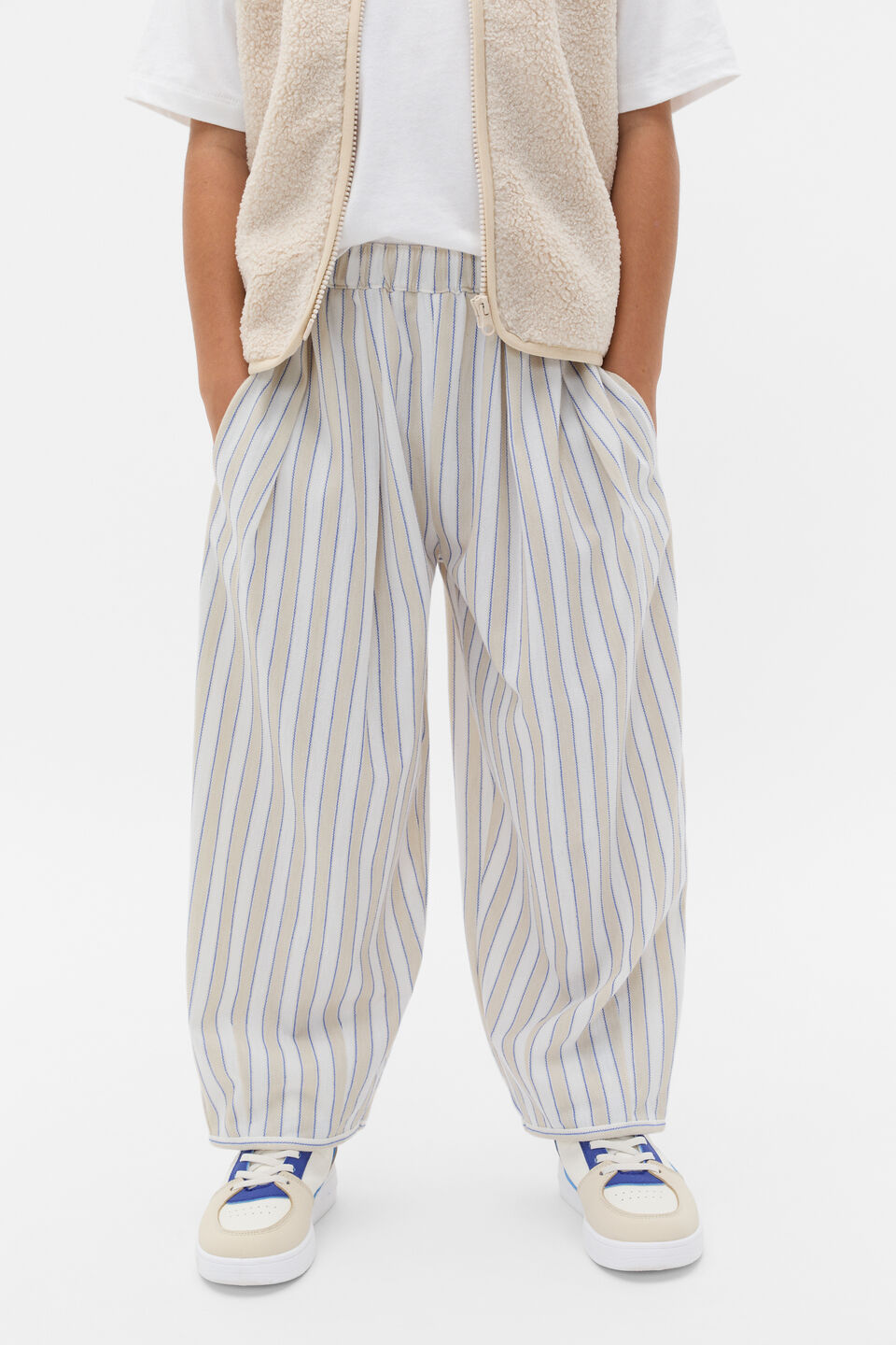 Balloon Stripe Pant  Multi Stripe