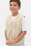 Fleece Vest  Natural  hi-res