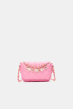 Flower Charm Bag  Candy Pink  hi-res