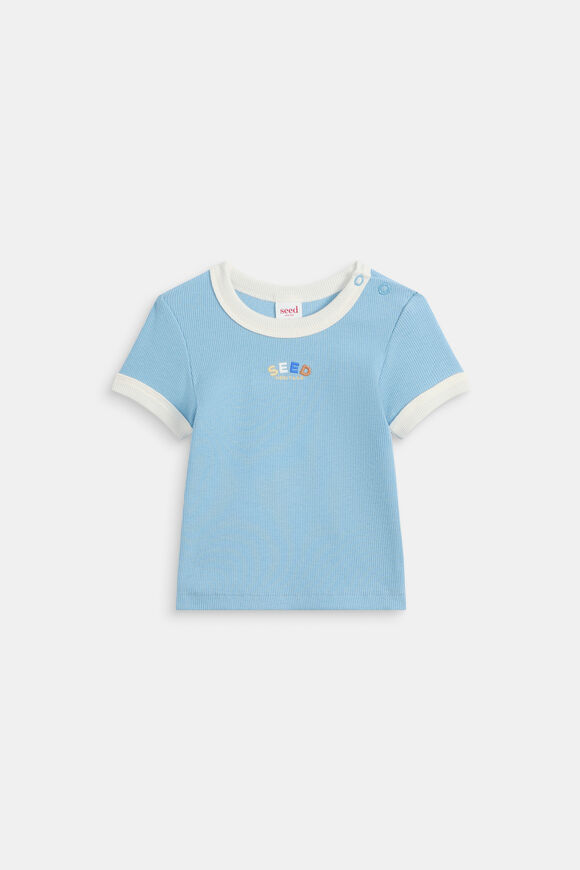 Bind Logo Tee  Nebula Blue  hi-res