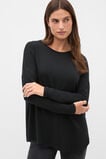 Core Asymmetrical Top  Black  hi-res