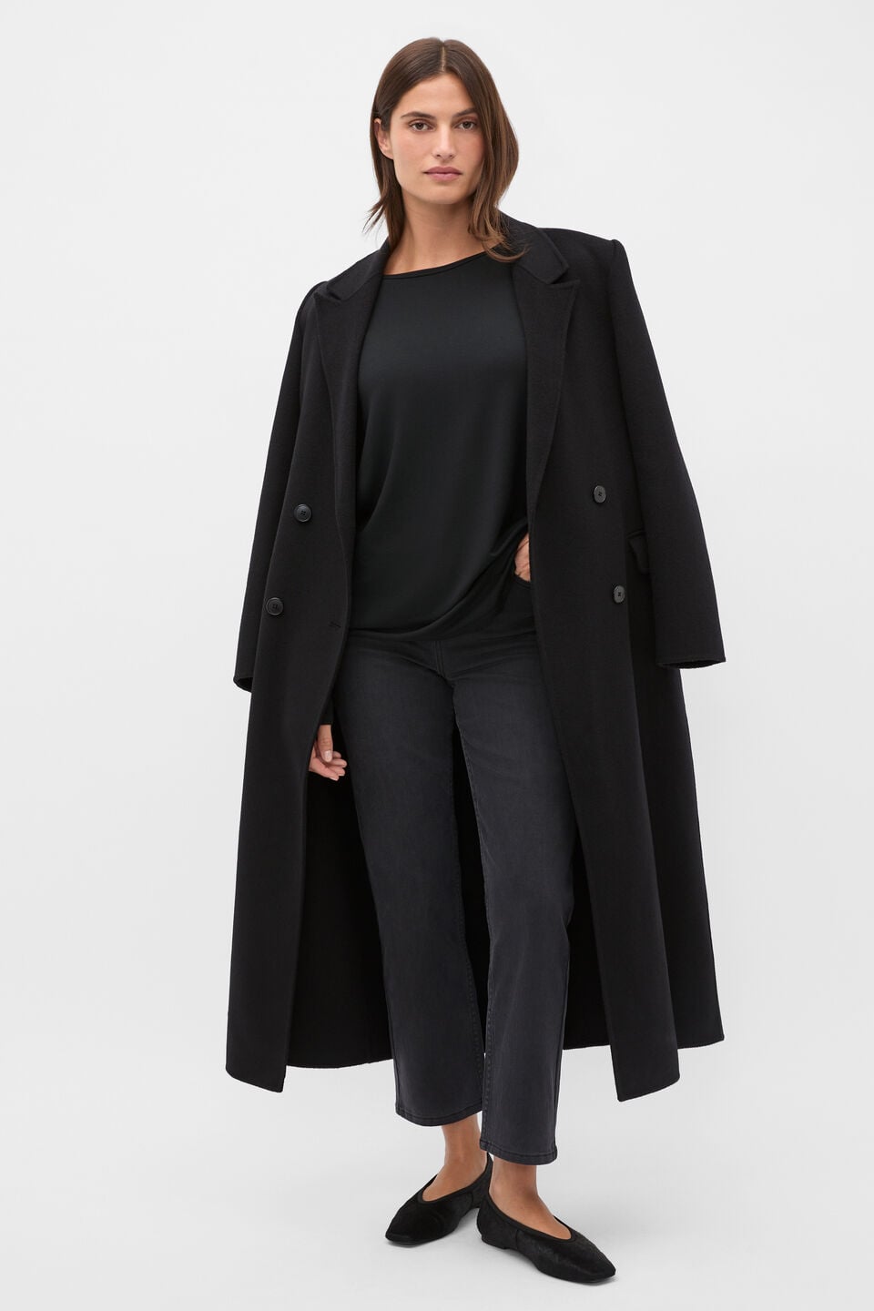 Core Asymmetrical Top  Black