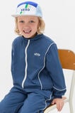 Piped Spray Jacket  Washed Navy  hi-res