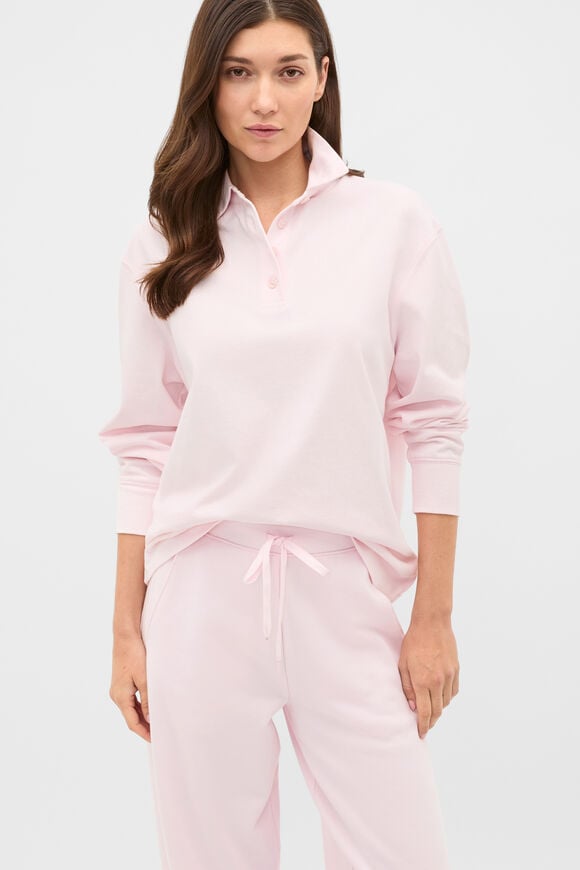 Easy Cotton Rugby Top  Primrose  hi-res