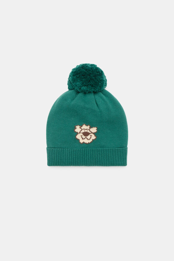 Mini Pups Beanie  Jungle Green  hi-res