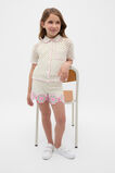 Crochet Button Top  Vintage Cream  hi-res