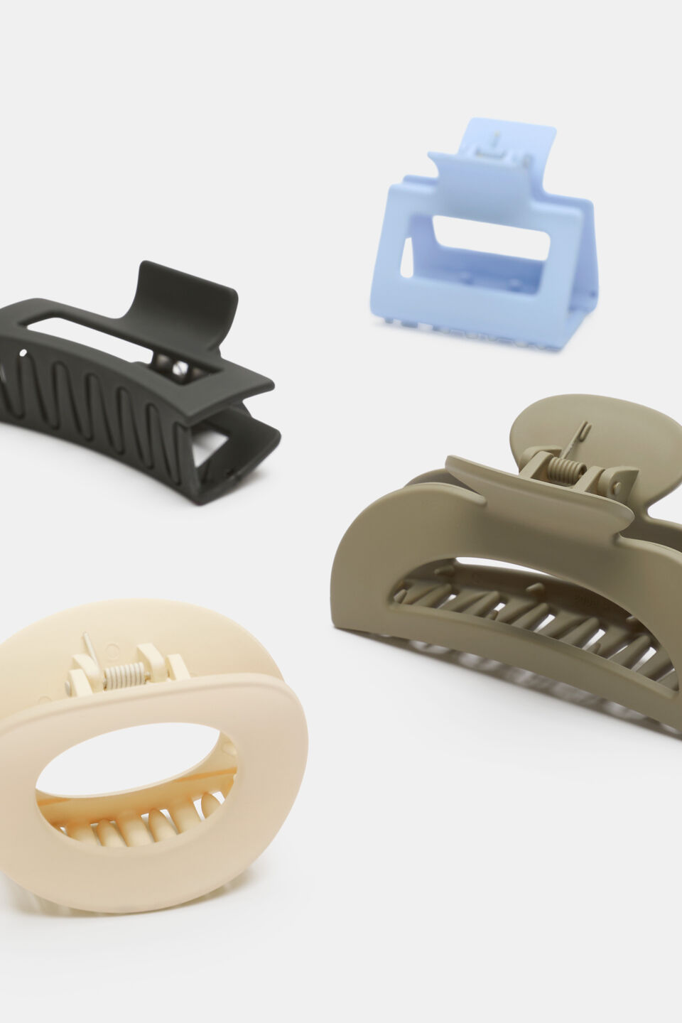 Multi Hair Claw Pack  Caper
