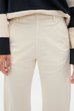 Twill Cotton Tapered Pant  Coconut Cream  hi-res