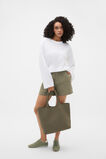 Woven Textured East West Tote  Caper  hi-res