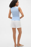 Australian Cotton V Neck Tank  Chalk Blue  hi-res