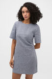 Linen Gingham Mini Dress  Twilight Blue Gingham  hi-res