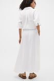 Core Linen Midi Skirt  Whisper White  hi-res