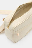Mini Canvas Crossbody Bag  Natural  hi-res