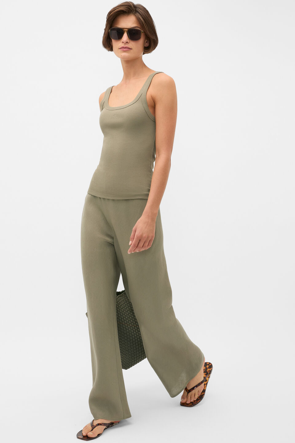 Core Heritage Rib Tank  Caper