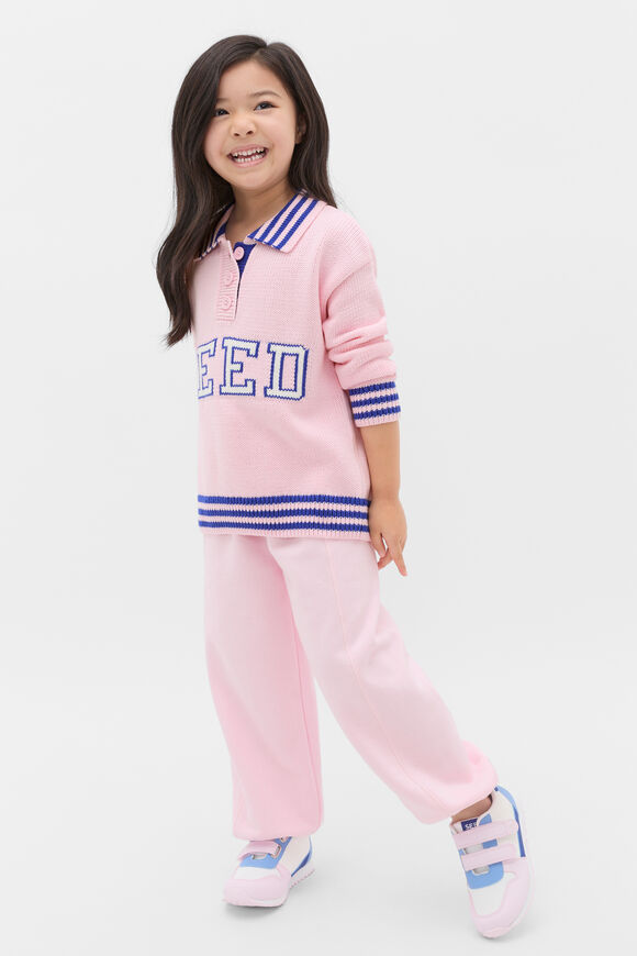 Retro Logo Knit  Pink Lemonade  hi-res