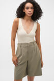 Lace Rib Tank  Coconut Cream  hi-res