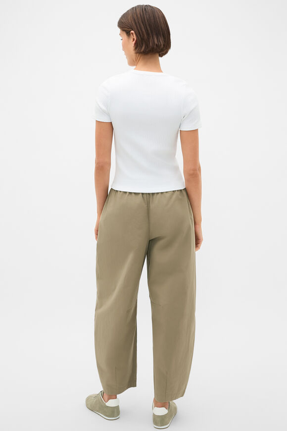 Button Through Rib Top  Whisper White  hi-res