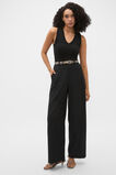 Australian Cotton V Neck Tank  Black  hi-res