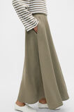 Core Linen Midi Skirt  Caper  hi-res