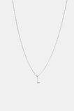 Silver Alphabet Necklace  L  hi-res
