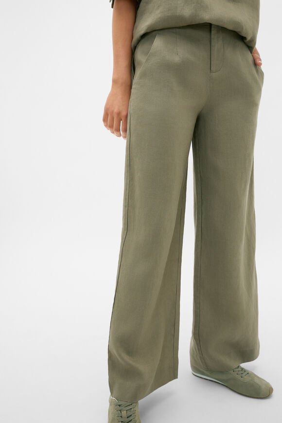 Core Linen Waisted Pant  Caper  hi-res