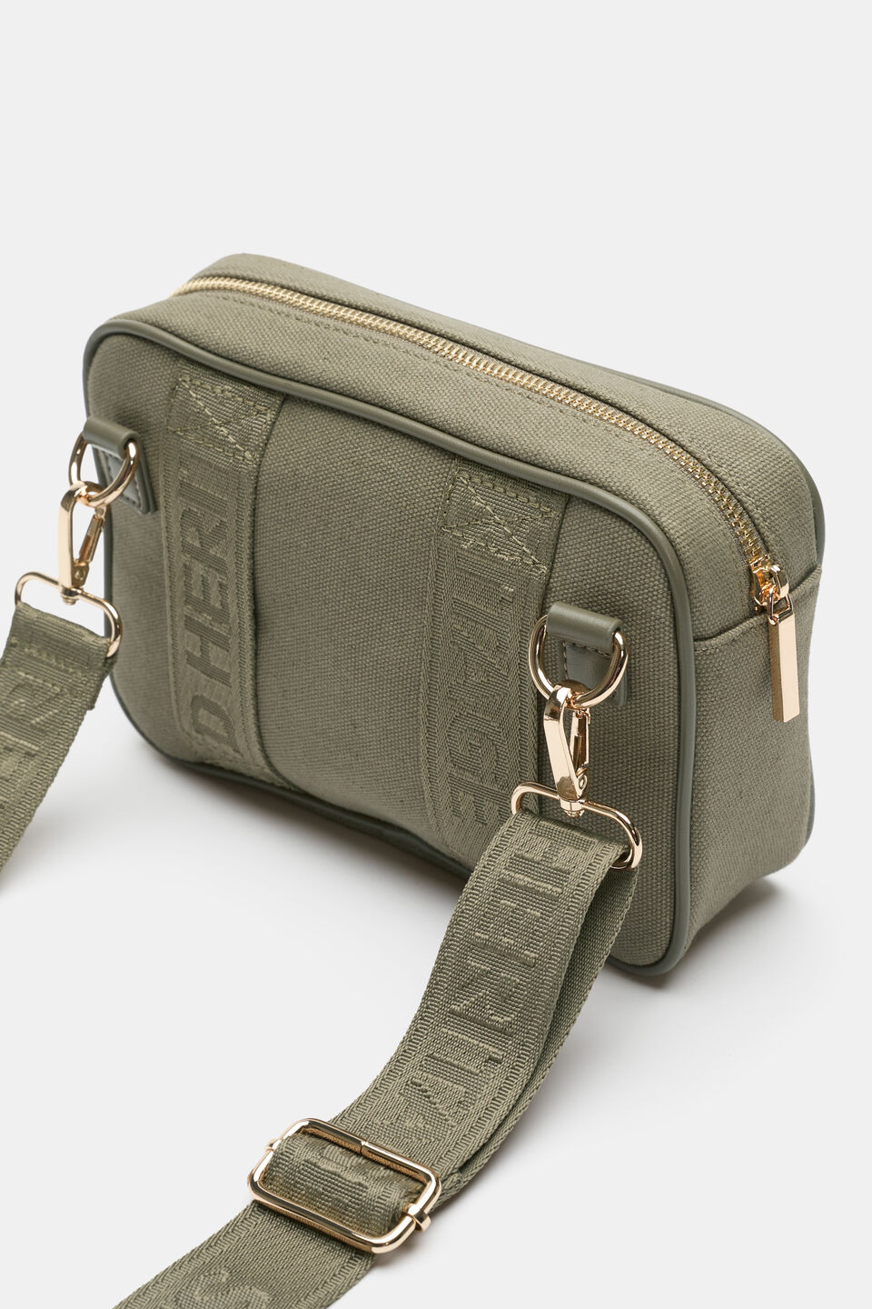 Mini Canvas Crossbody Bag  Caper