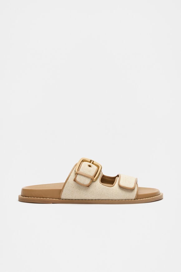 Genny Woven Slide  Caramel  hi-res