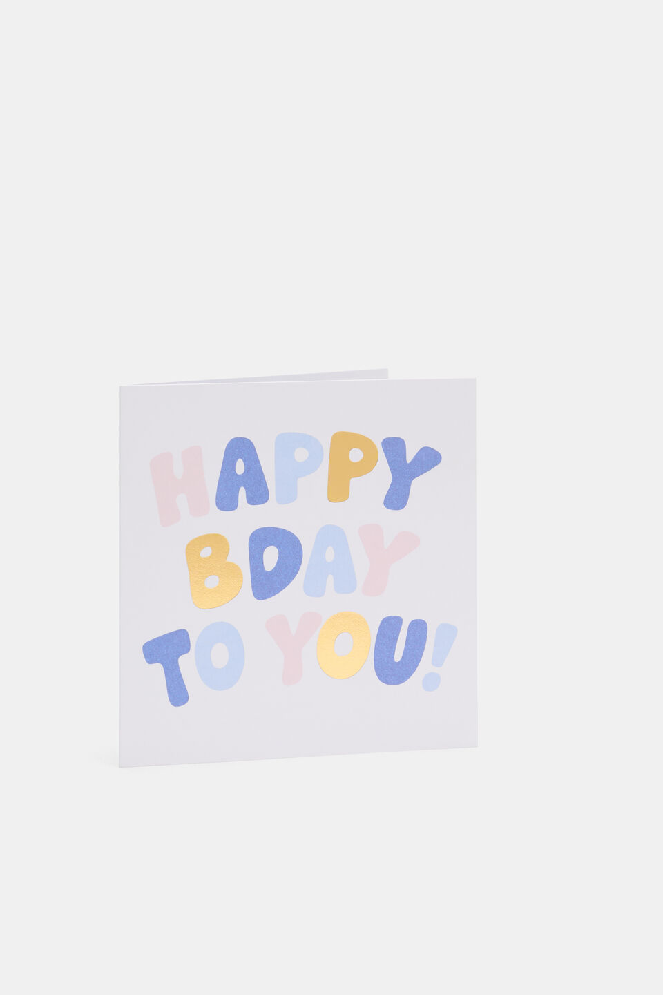 Happy Birthday To You Card  Pink