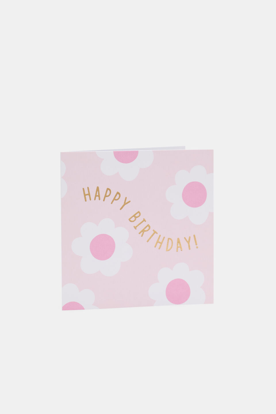 Happy Birthday Flower Card  Multi
