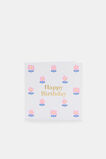 Happy Birthday Flowers Card  Multi  hi-res