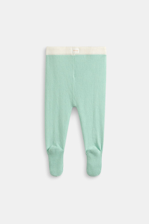 Footed Knit Pant  Seafoam  hi-res