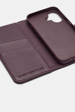 Foldable iPhone 16 Case  Plum Red  hi-res