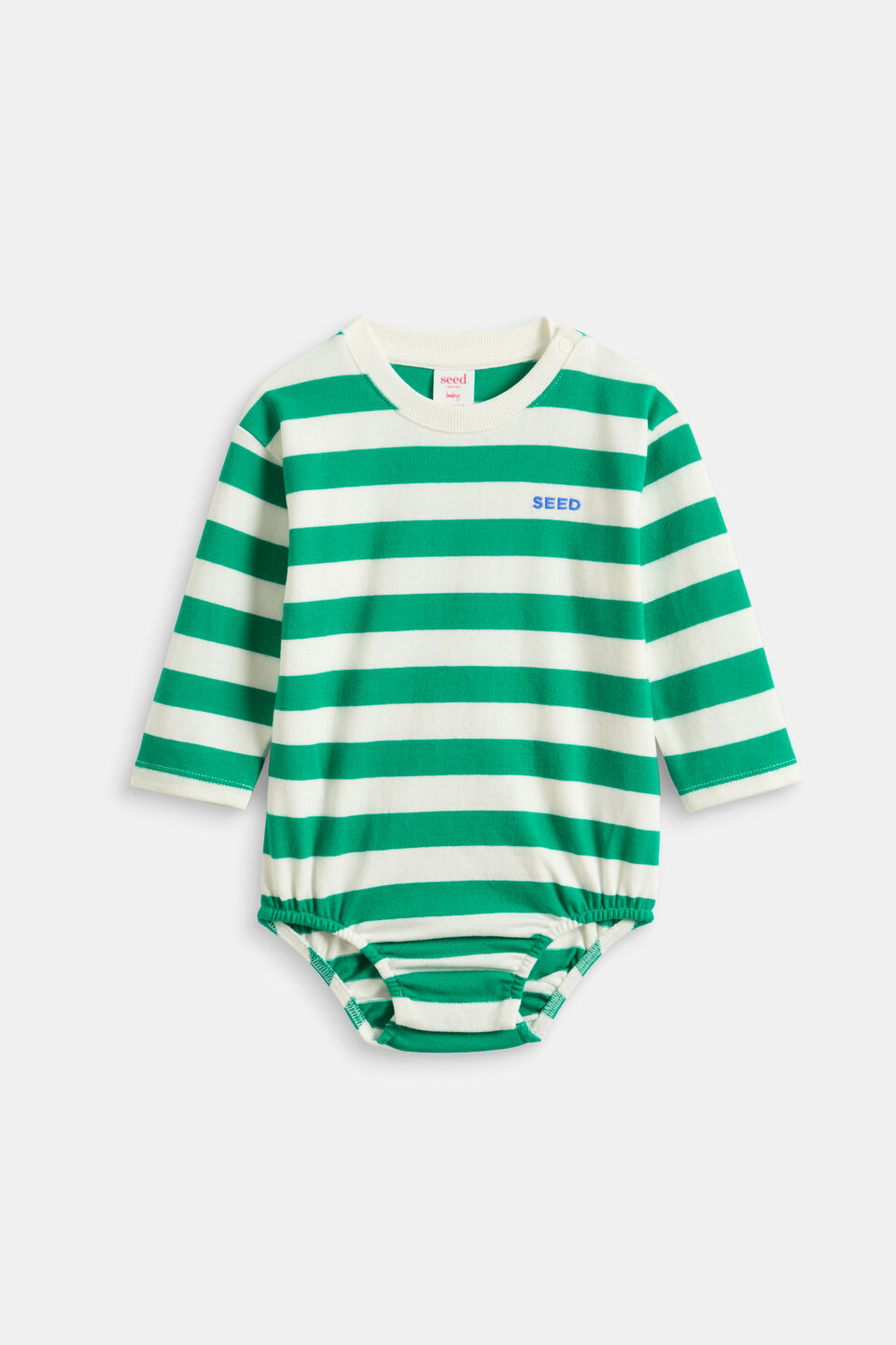 Stripe Rib Bodysuit  Multi