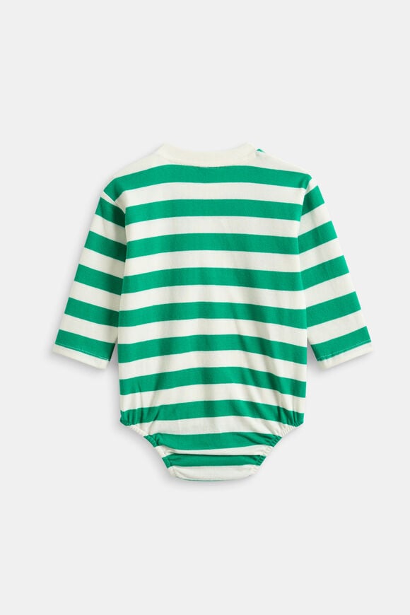 Stripe Rib Bodysuit  Multi  hi-res