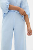 Core Linen Easy Wide Leg Pant  Chalk Blue Crossdye  hi-res