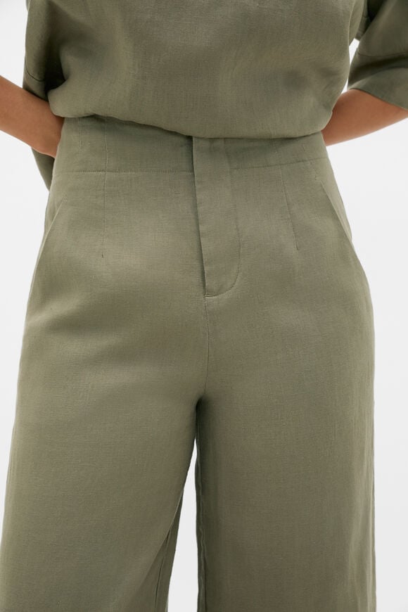 Core Linen Waisted Pant  Caper  hi-res