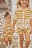 Stripe Crochet Short  Sundaze  hi-res