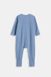 Logo Croissant Zipsuit  Navy Marle  hi-res