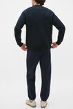 1/4 Zip Knit  Midnight Blue  hi-res
