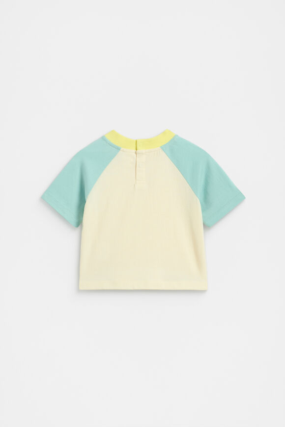 Ice Cream Raglan Tee  Skyline  hi-res
