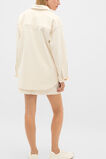 Cord Oversized Shirt  Coconut Cream  hi-res