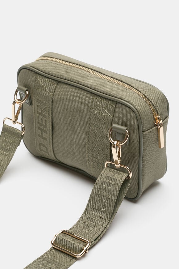 Mini Canvas Crossbody Bag  Caper  hi-res