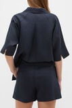 Core Linen High Rise Short  Twilight Blue  hi-res